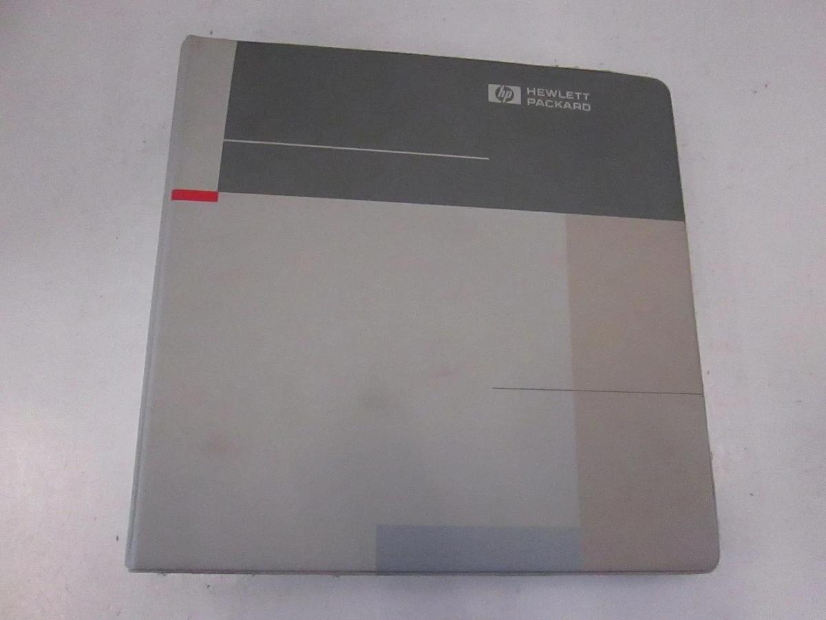 Used HP 16500 and HP Vecta/IBM PC Using HP-IB Interface Cards Guide, Used