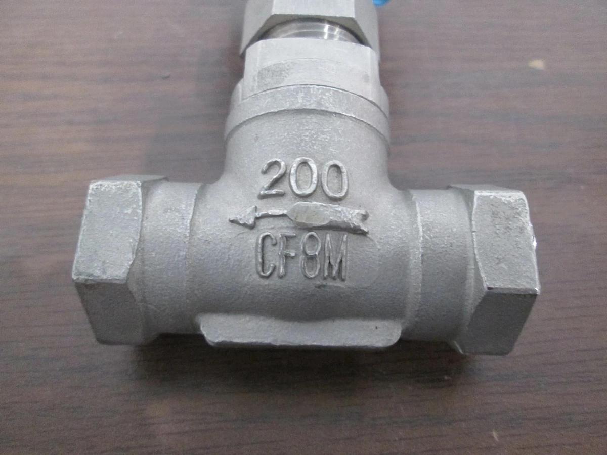 Used Watts Regulator, 200 CF8M, 1/2" Valve, Used