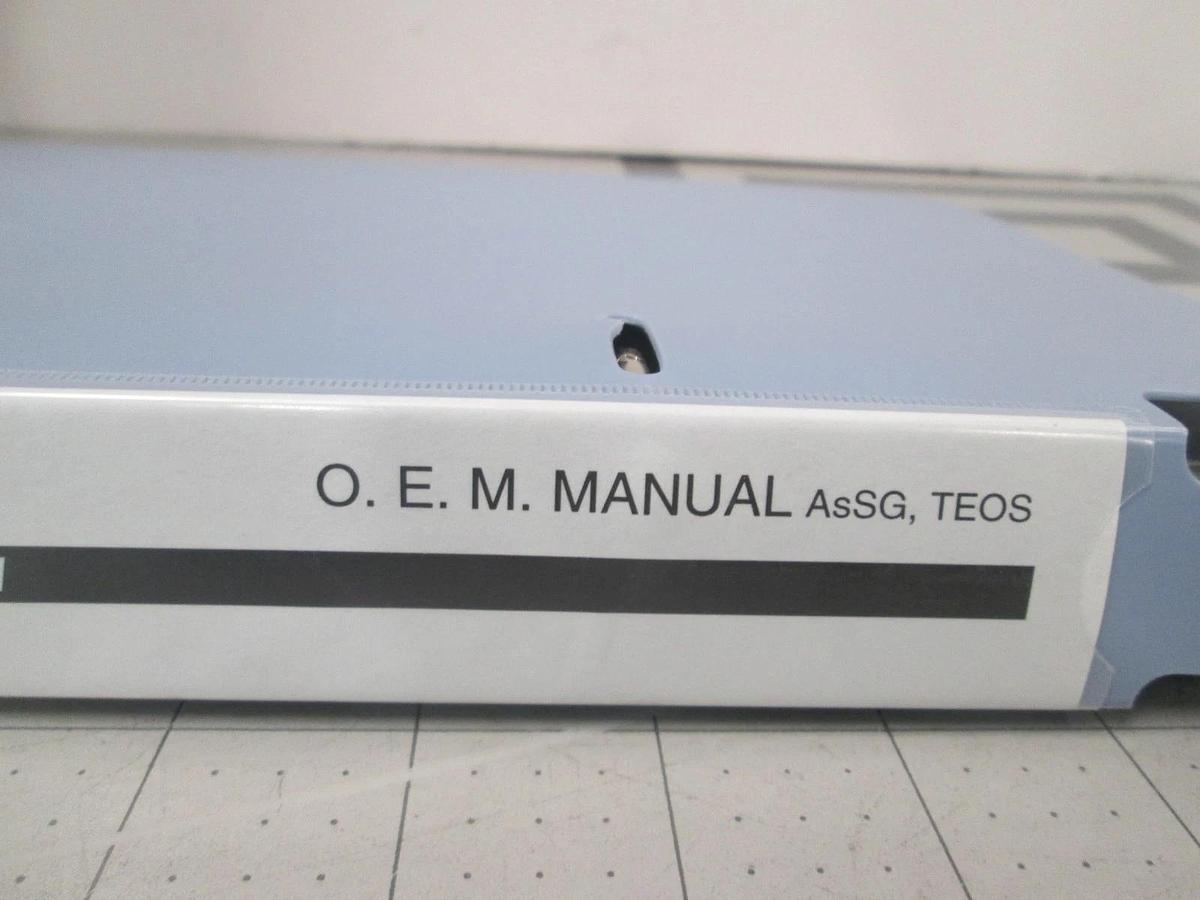 Used TEL Tokyo, ALPHA-8S, O.E.M. Manual, AsSG, TEOS, Used