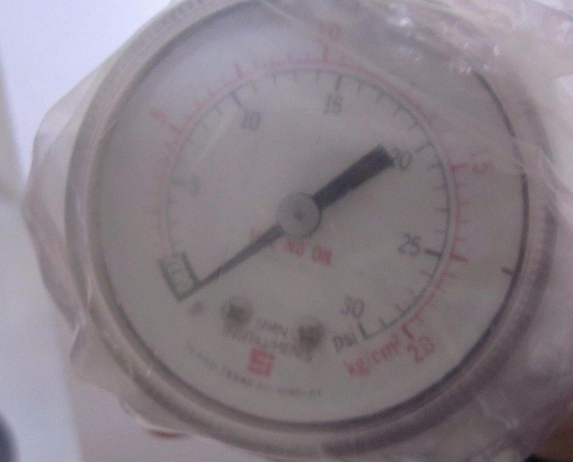 Span Inst. P122-30-PSI/KGC-VSM Cleanroom Gauge, 0-30psi, Back Mount - LOT of 3