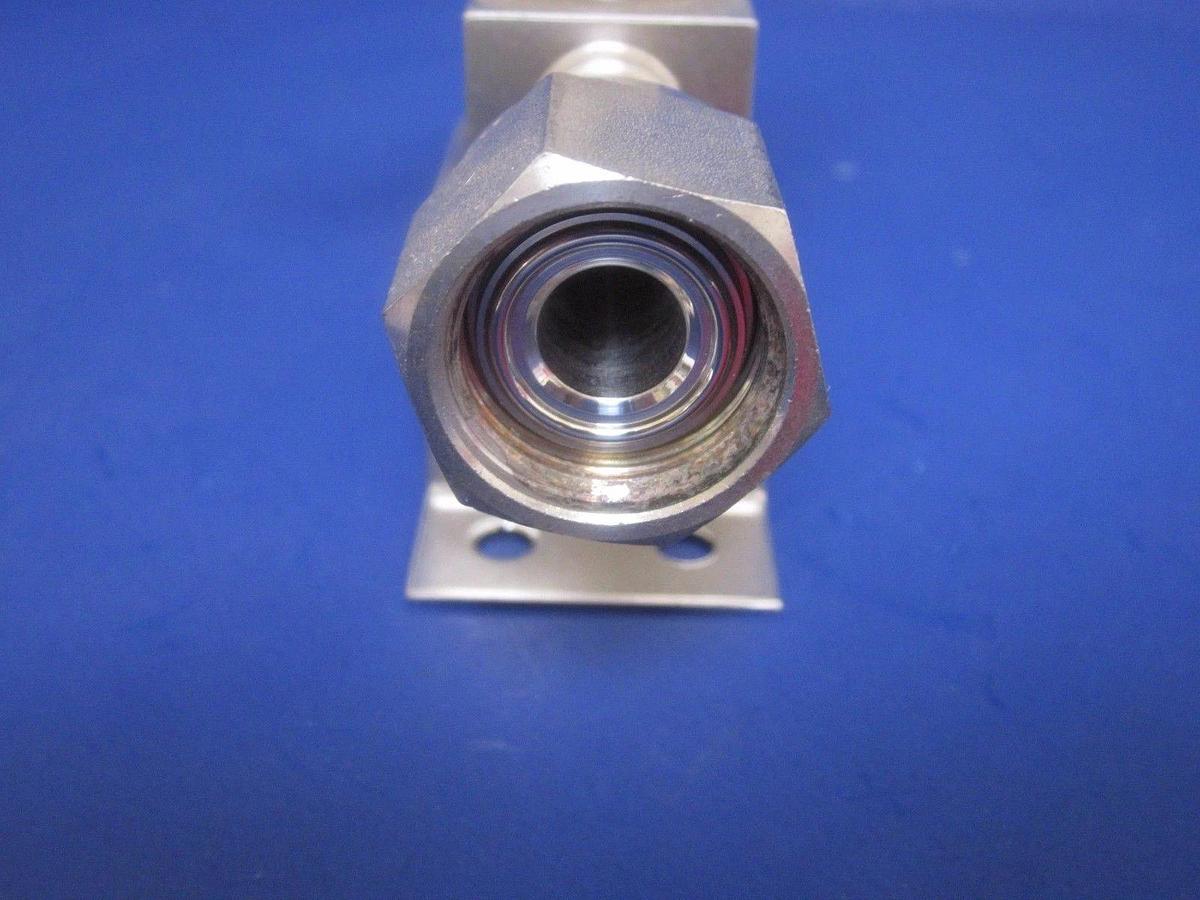 Used Swagelok Bellows Sealed Valve SS-6BK-V19, NC, 1/2" Female VCR, Used