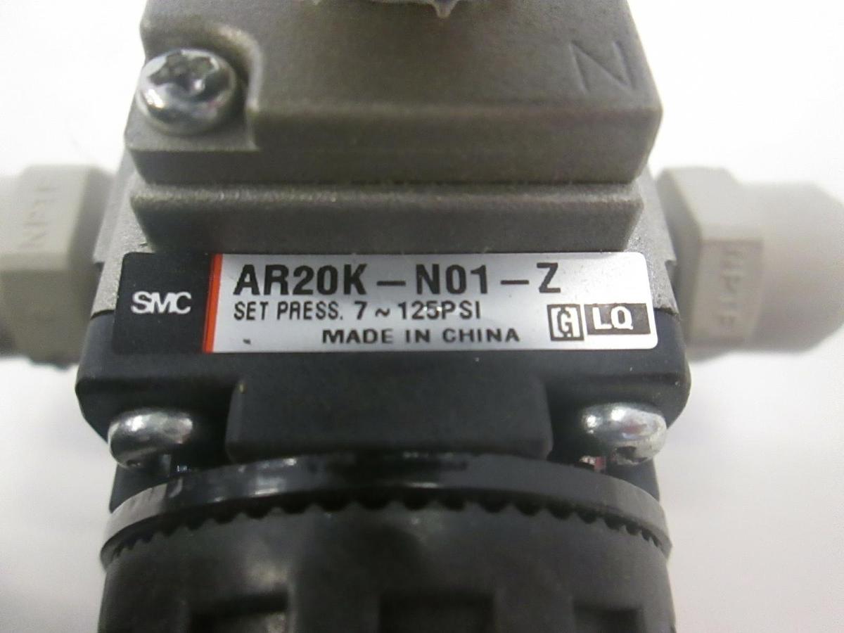 Used SMC, Regulator Assy w/ Gauge, AR20K-N01-Z, Used