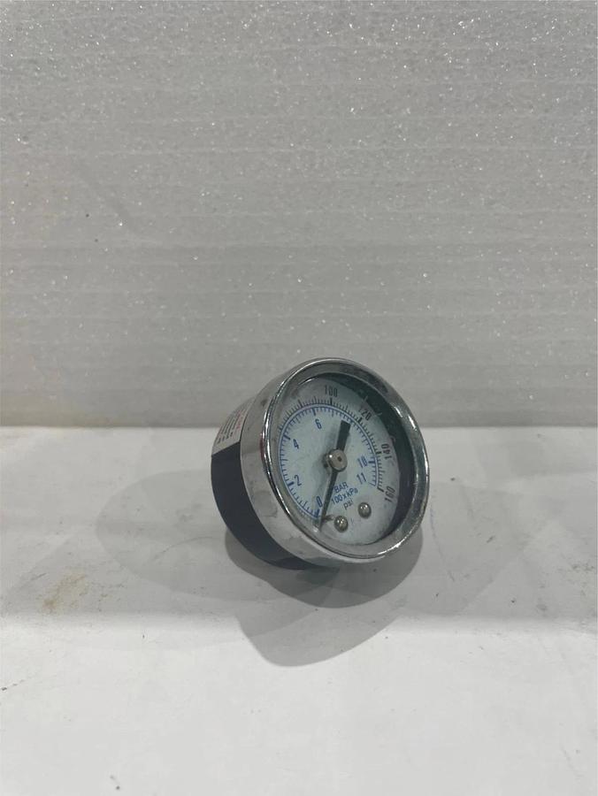 Used Pressure Gauge, 0-160 PSI, Used