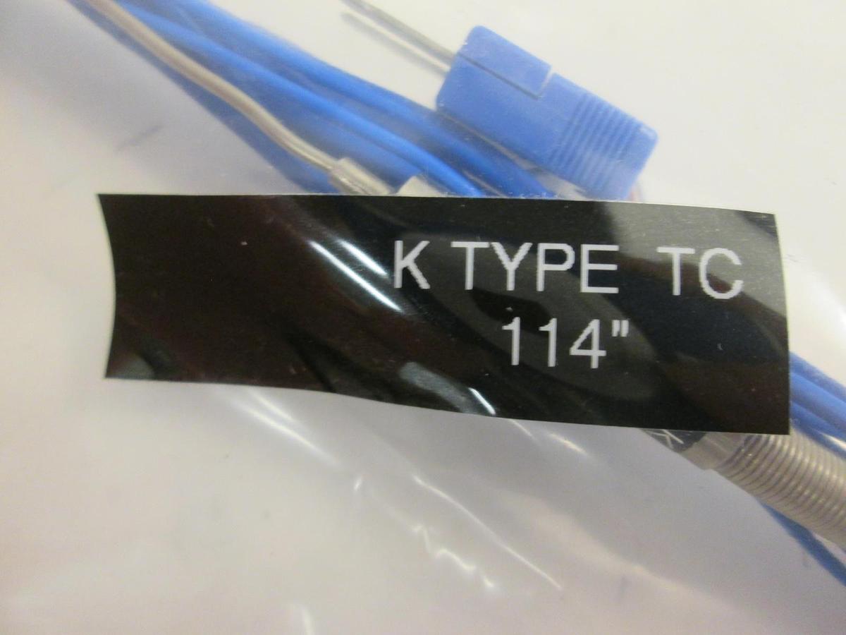 Used Wintex Type K Thermocouple T/C 34 with Probe