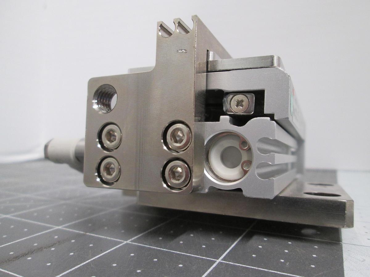 Used SMC 13-MXS12L-40A Precision Air Slide Table 12mm Bore 40mm Stroke Cylinder