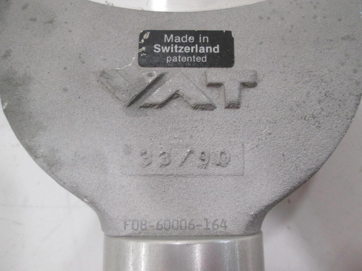 Used VAT, F08-60006-164, 3" Aluminum 33/90 Gate Valve, Used