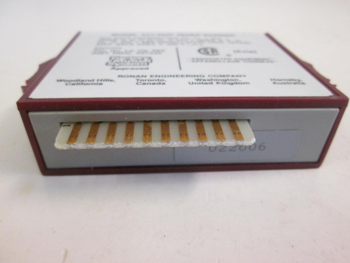 Used Ronan Shunt Diode Barrier, X57-422P, 22V