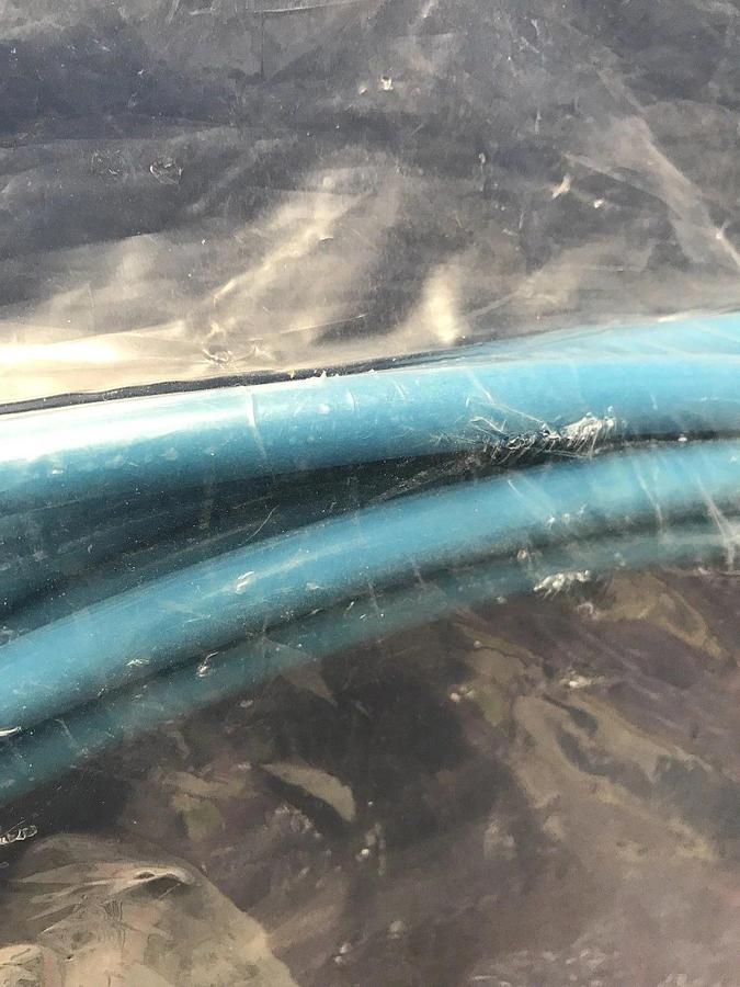 Used Nitta Moore Blue Nylon Tubing N2-1-3/8-BU, 9.53mm OD, 20m, 300M