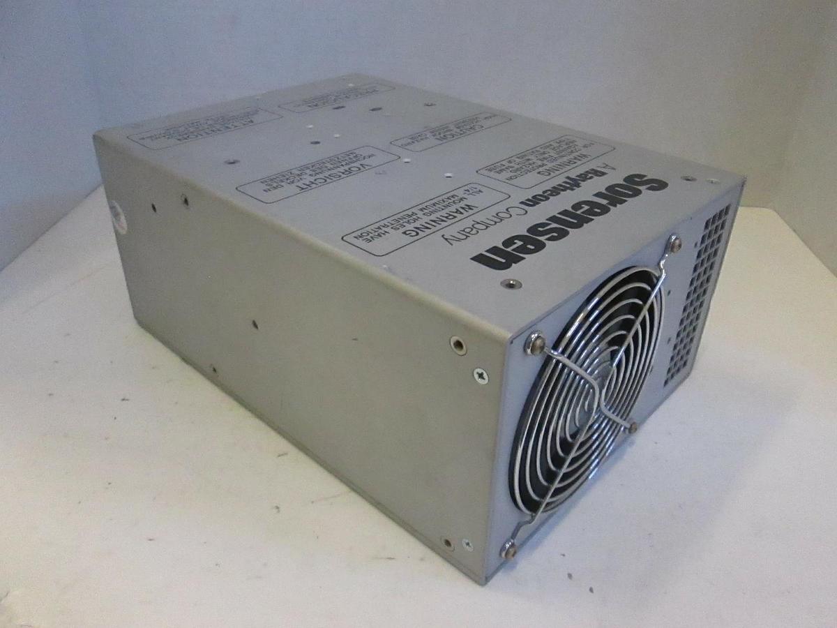 Used Sorenson Power Supply, 50-100-5125F, 115/230V, 50/60Hz, Used