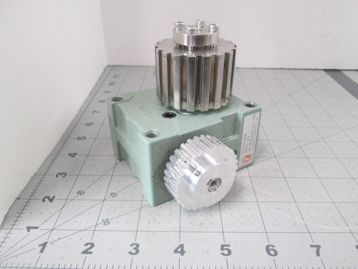 Used Tsubakimoto Emerson, TM10E30B, Ratio: 30, ME8266-011 JGB, Worm Gear Reducer, Use