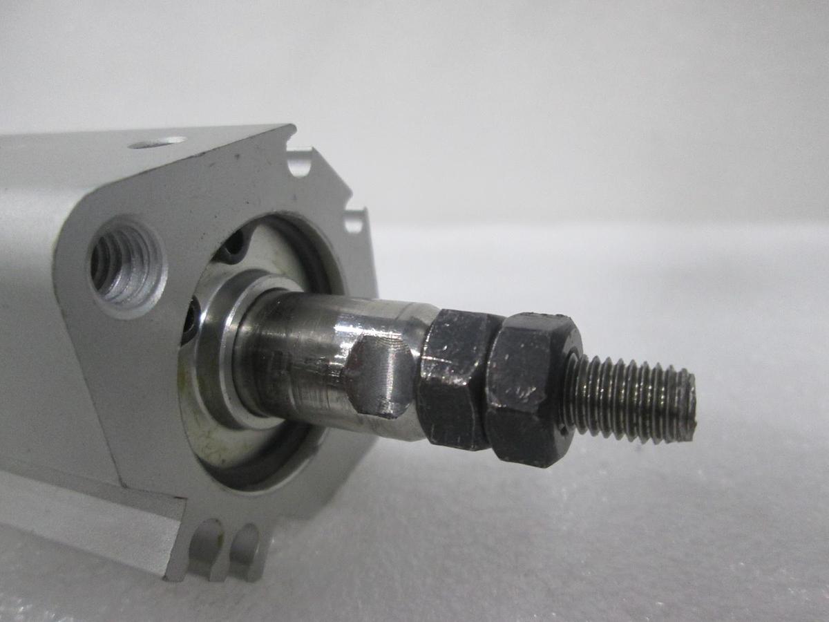 SMC, Pneumatic Cylinder, NCDQ2A25-12DZ, 145 PSI, 1.0 MPa, Used