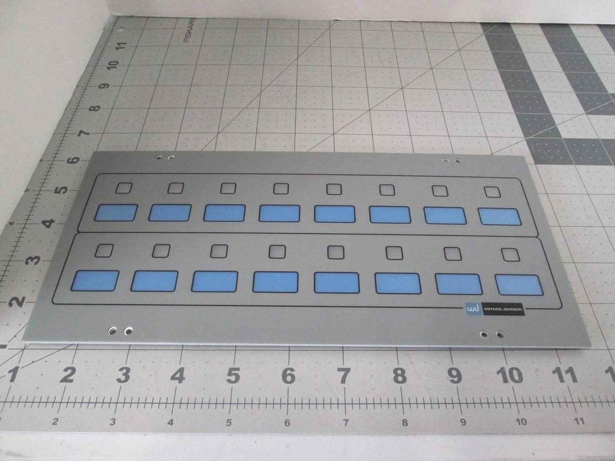 Watkins Johnson, 976259-001, Alarm Status Front Panel, New