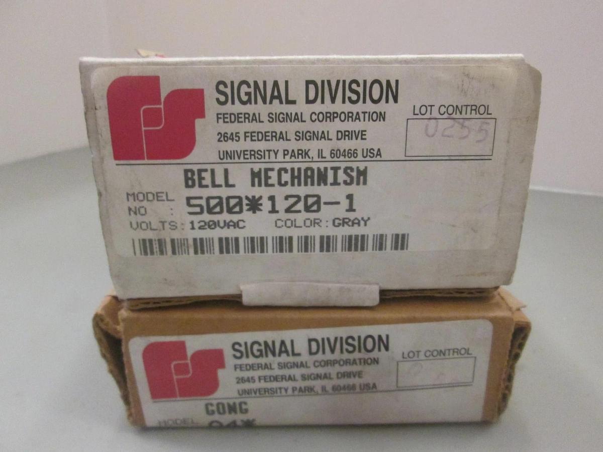 Signal Division, Bell Mechanism w/ Gong, 500 120-1, A4, New