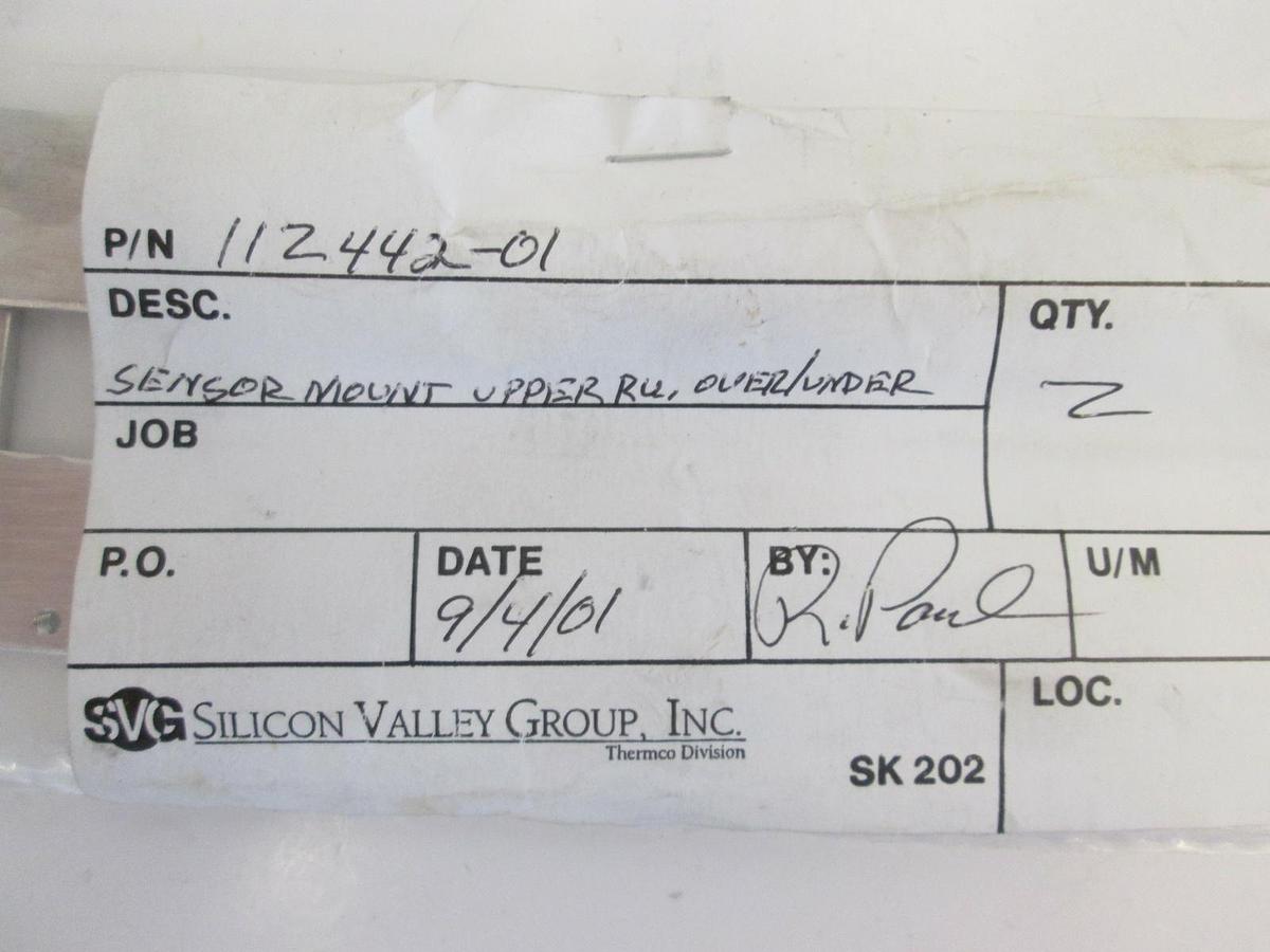Used SVG, 112442-01, Sensor Mount Upper Ru, Over/Under, Lot of 2