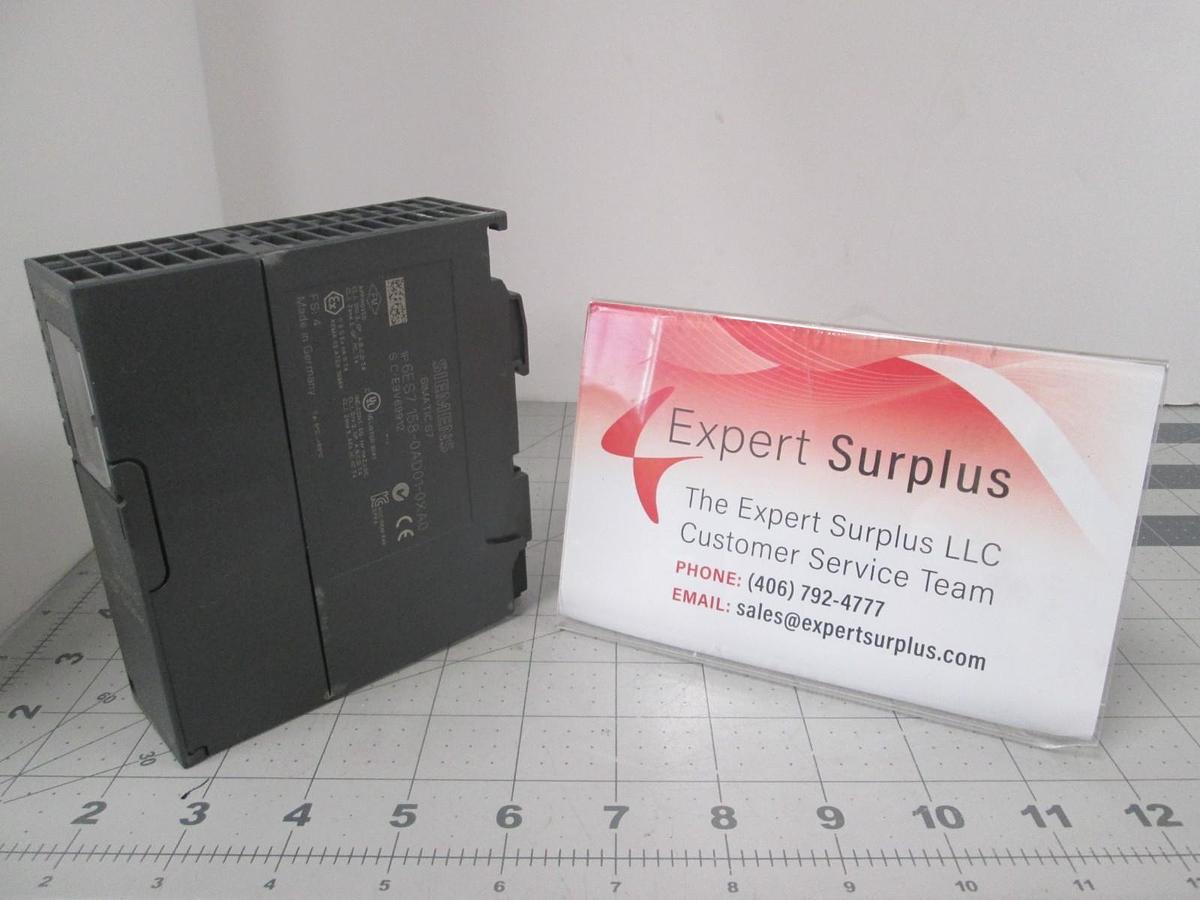 Used Siemens, Simatic S7, 6ES7 158-0AD01-0XA0, Used