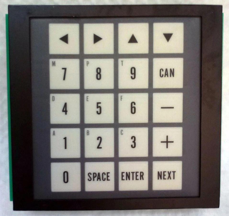 Used MC-31038 Flat Key Switchboard Panel, Used - TEL Tokyo Electron