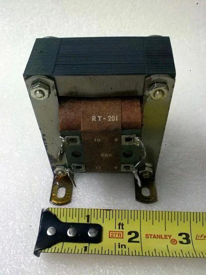 Used Chicago Standard RT-201 Selenium Rectifier Power Transformer, New in Box