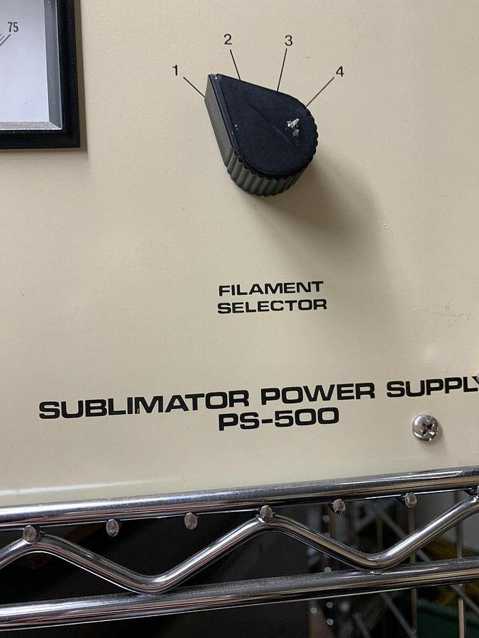 Used Thermionics PS-500 Sublimator Power Supply, Used