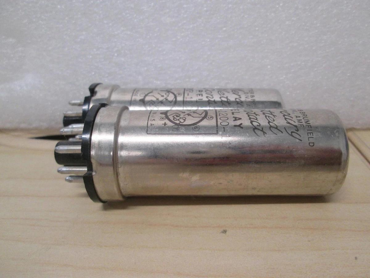 Used Potter & Brumfield, JMP-1200-11, Contact Relay, Used, Lot of 2