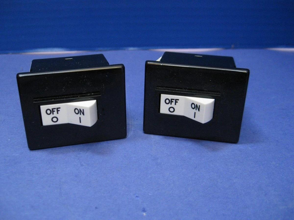 Airpax 203-11-25375-2 Circuit Breaker Switch, 250V, 50/60Hz, Lot of 2