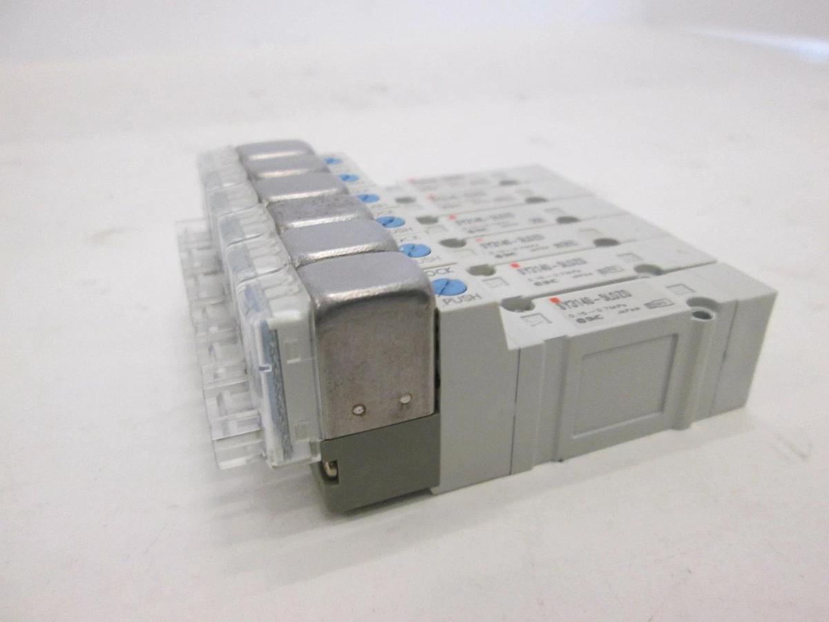 Used SMC, SY3140-5LOZD, Solenoid Valve, Used, Lot of 6