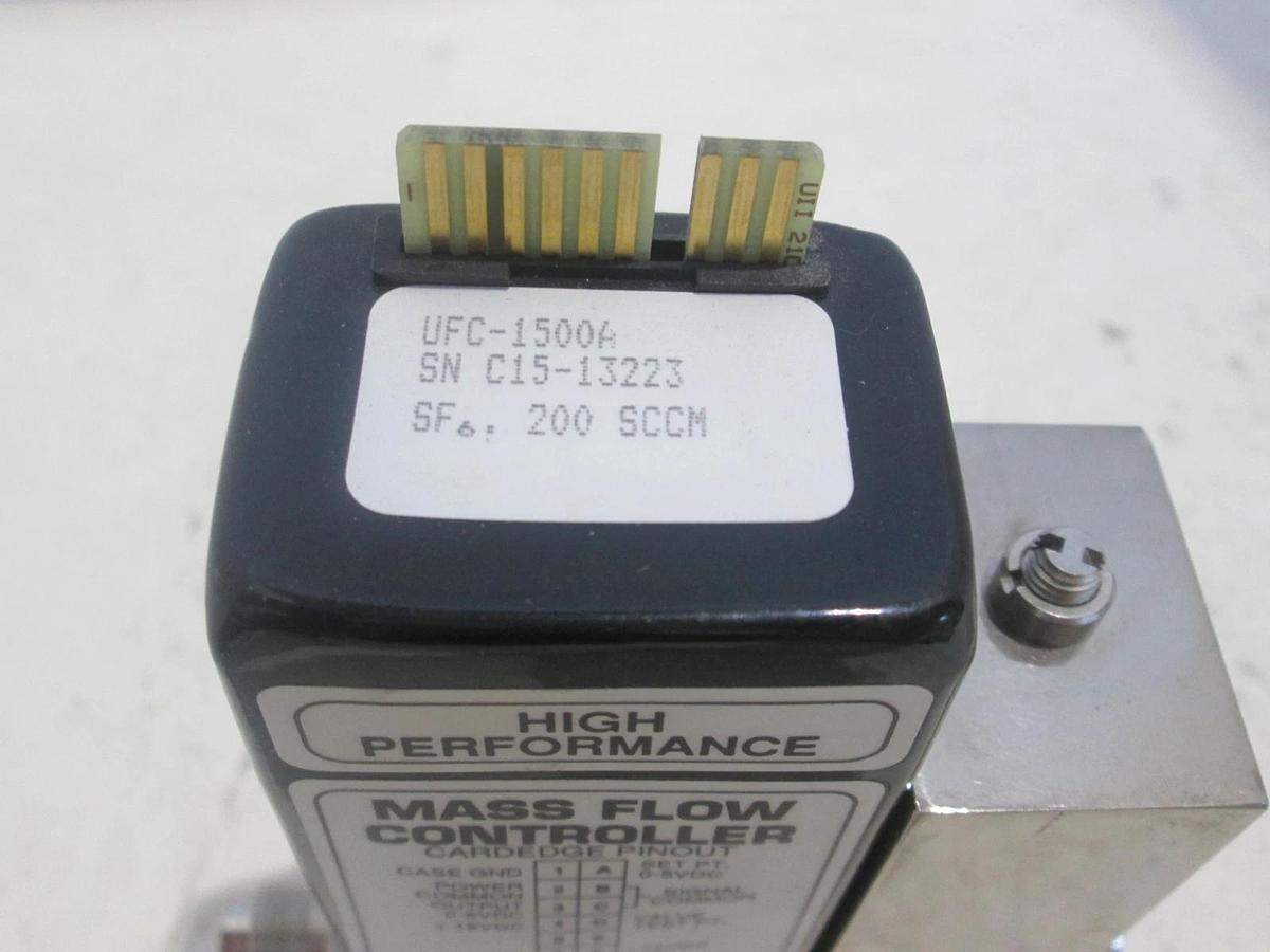 Used Unit, UFC-1500A, Mass Flow Controller, 200 SCCM, SF6, Used