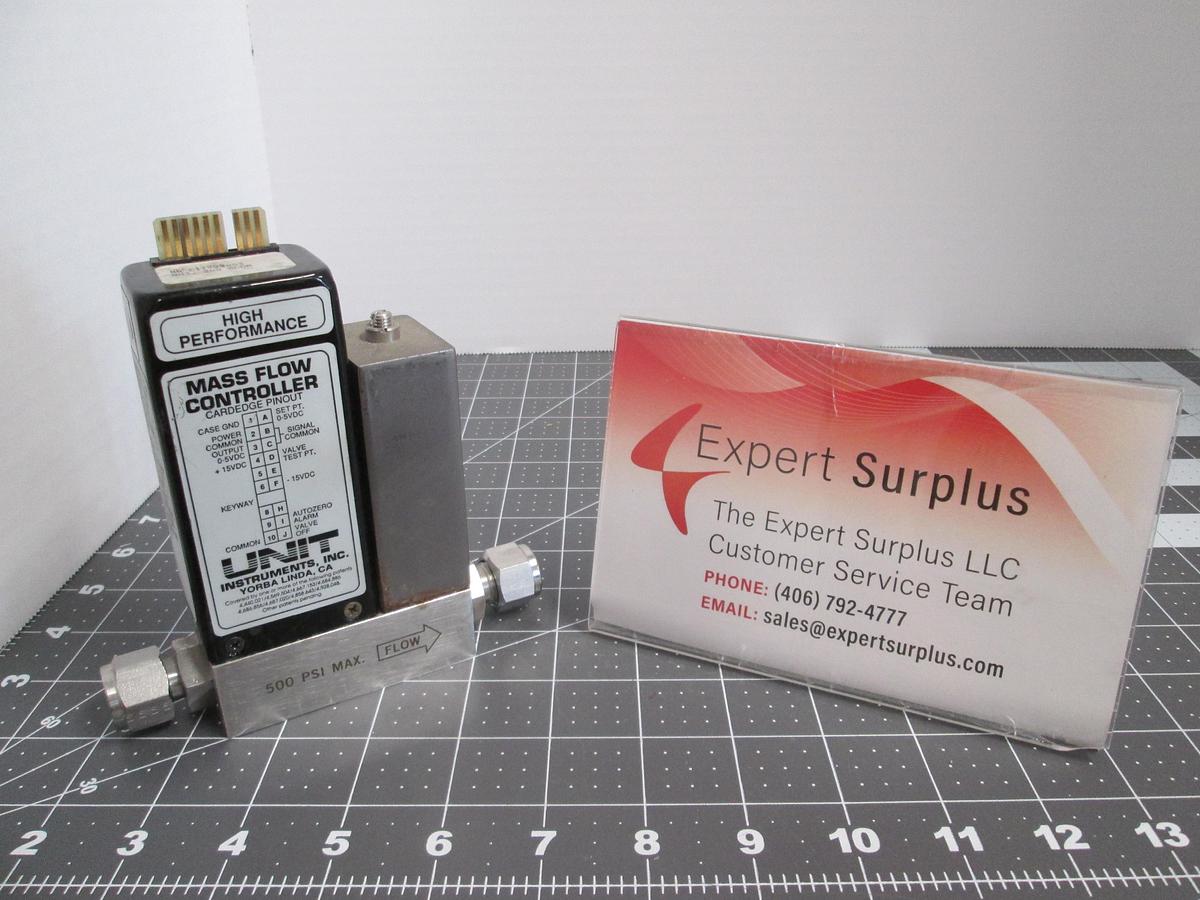 Used UNIT Instruments, UFC-1200A, Mass Flow Controller 200 SCCM NH3