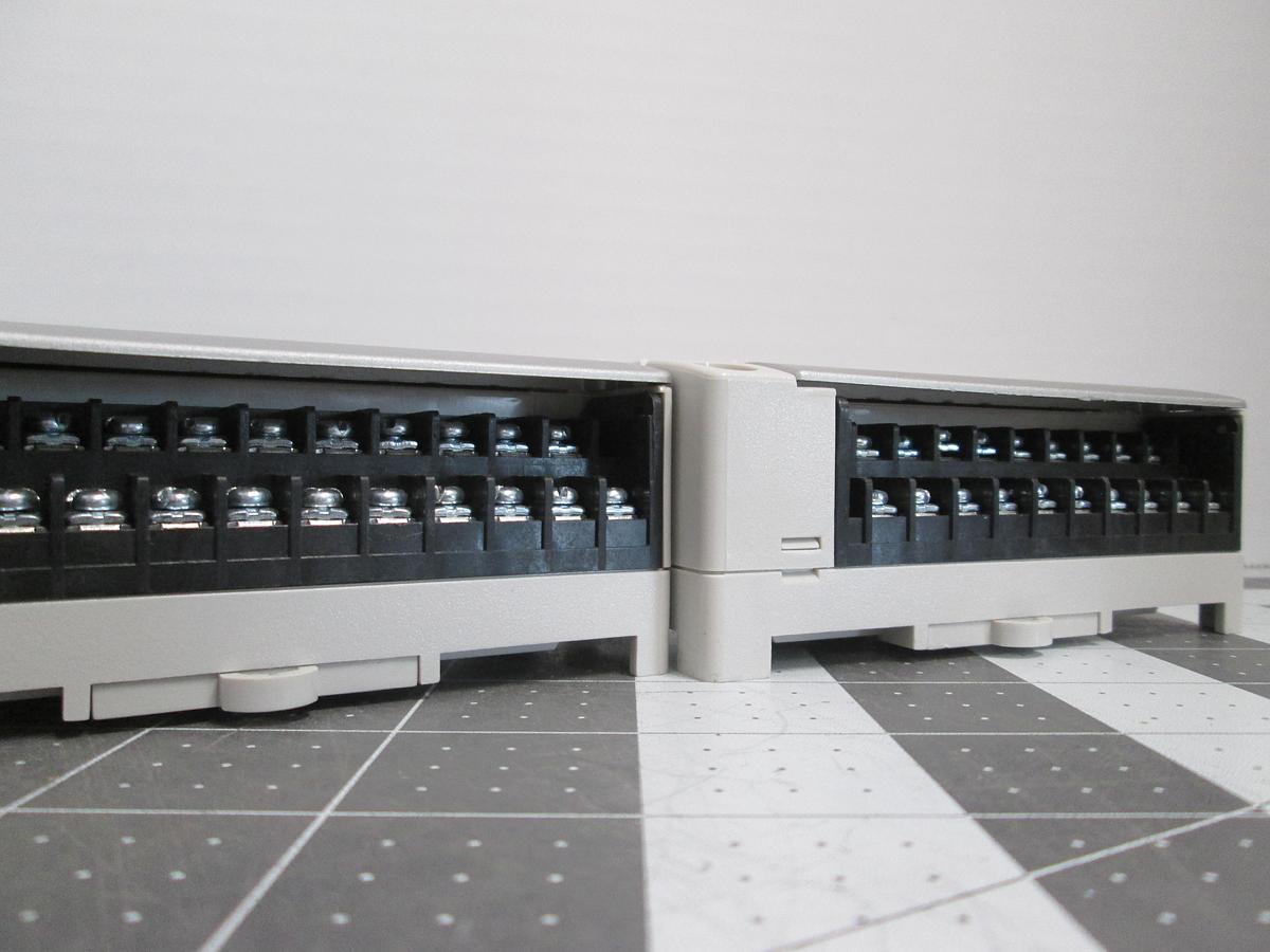 Used Lot of 2 Allen Bradley 1790-T8BV8BX CompactBlock LDX PLC Expansion Units