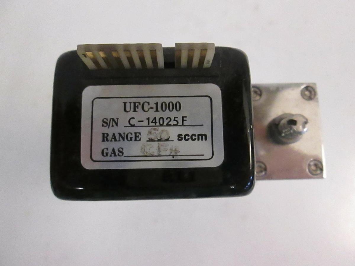 Used Unit UFC-1000 Mass Flow Controller MFC, CF4, 50 SCCM