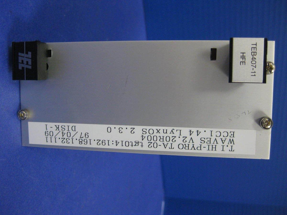 Used TEL Tokyo Electron TEB407-11 HFE Disk 2 Drive Module for Waves Controller, Used