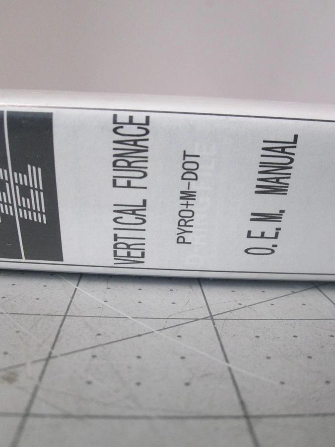 Used TEL Tokyo, PYRO+M-DOT, O.E.M. Manual, Used