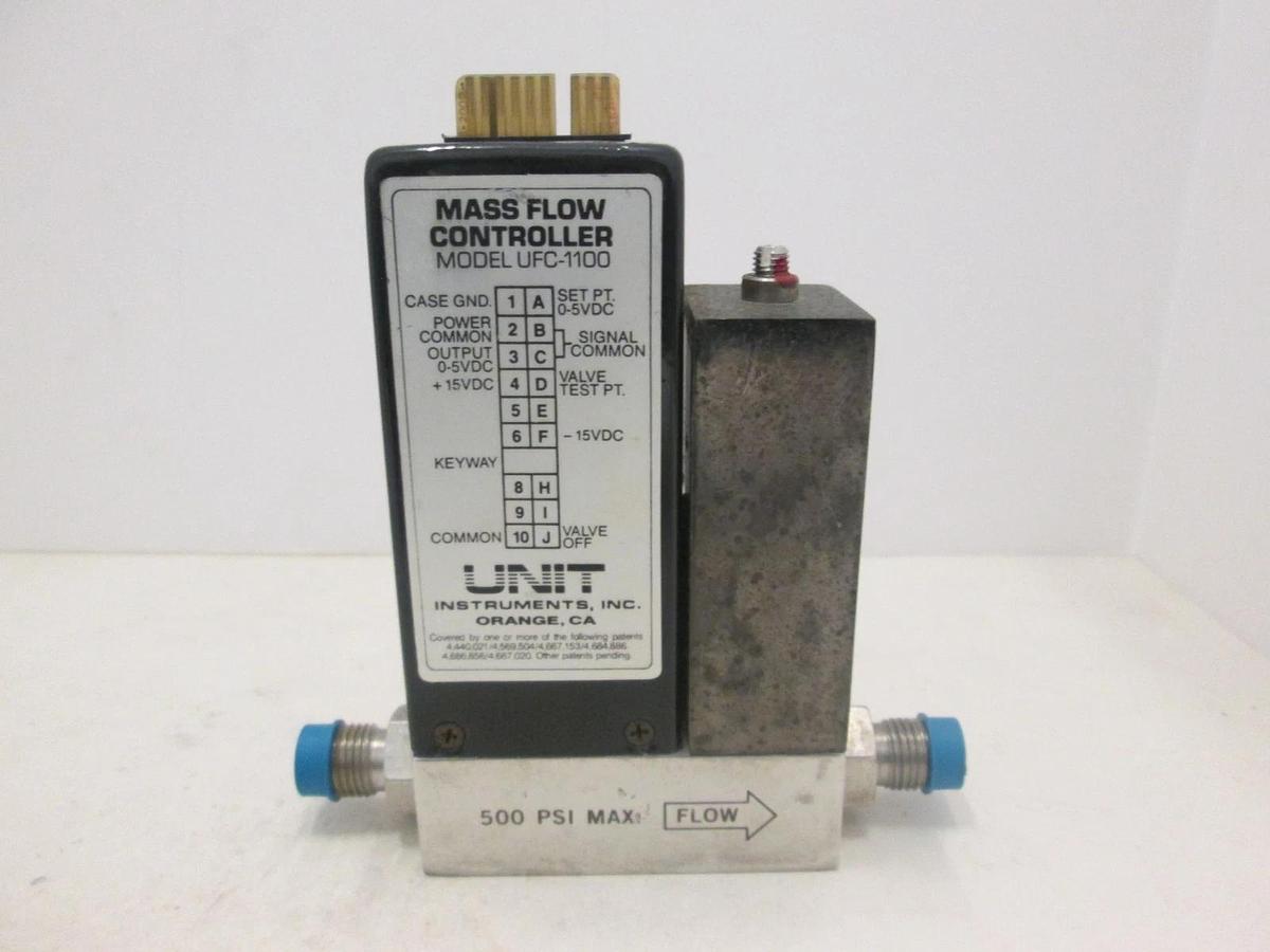 Used Unit UFC-1100, Mass Flow Controller MFC, N2, 500 SCCM, Used