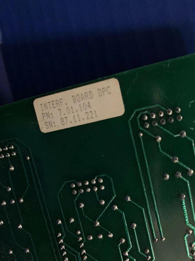 Used Tempress 5 22 131, Interf. Board DTC, PN- 7.01.10, PCB Assy, Used