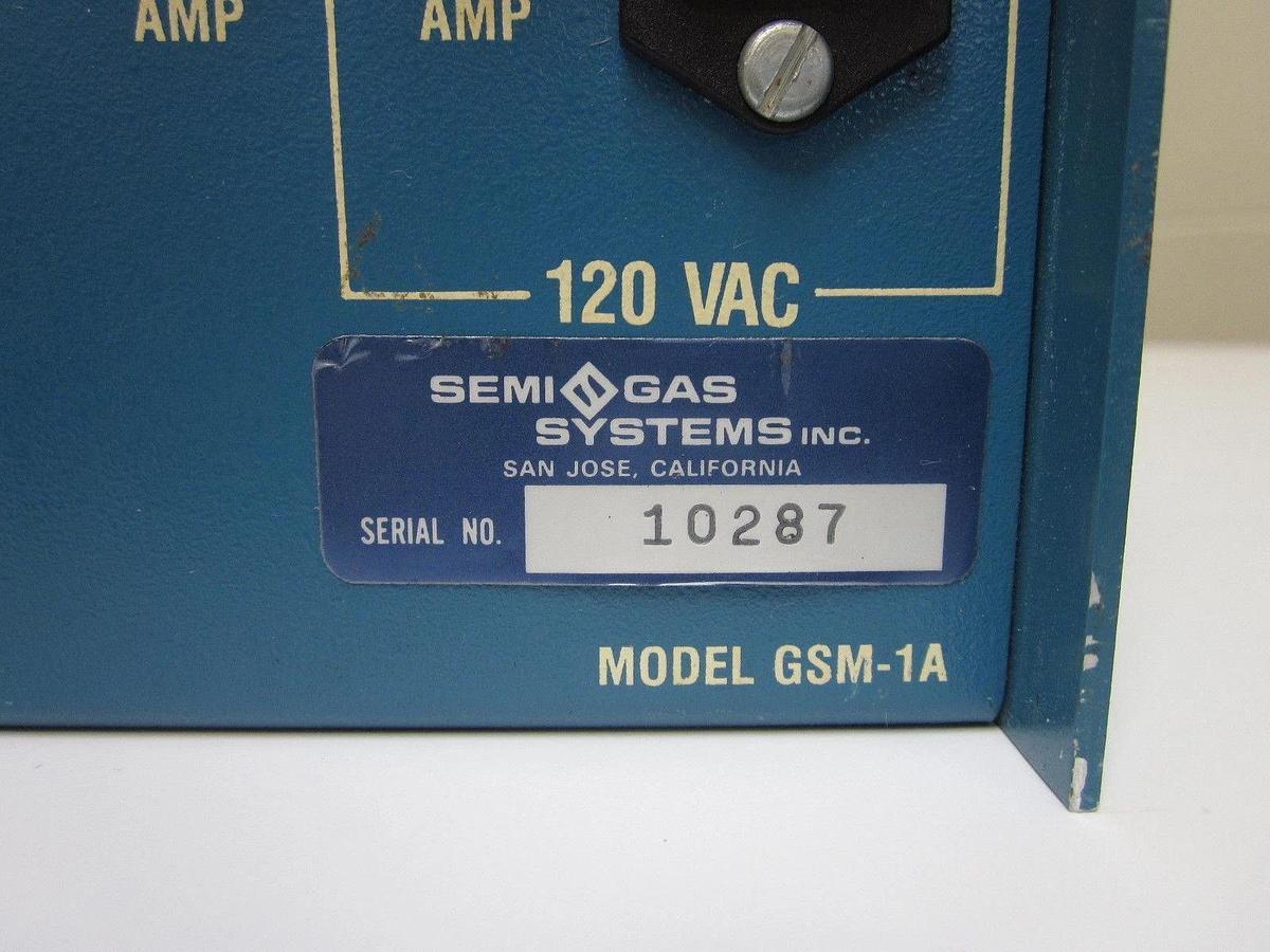 Used SEMI GAS SYSTEMS GSM-1A Gas Safety Monitor