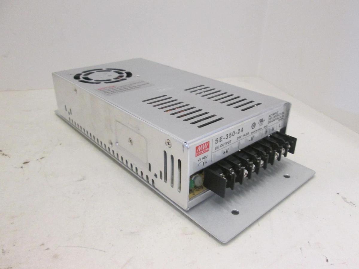 Used Mean Well, SE-350-24, Power Supply, 24V, 14.6A, Used