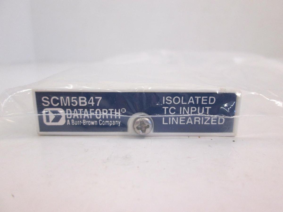 Used DATAFORTH SCM5B47 TYPE S Linearized Isolated Thermocouple Input Module , Used