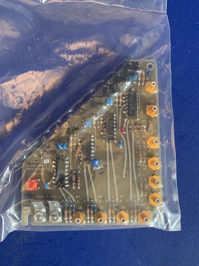 Used Clock Phase Buffer Right PCB Assy, S-5899-04, 670-5360-01, Used