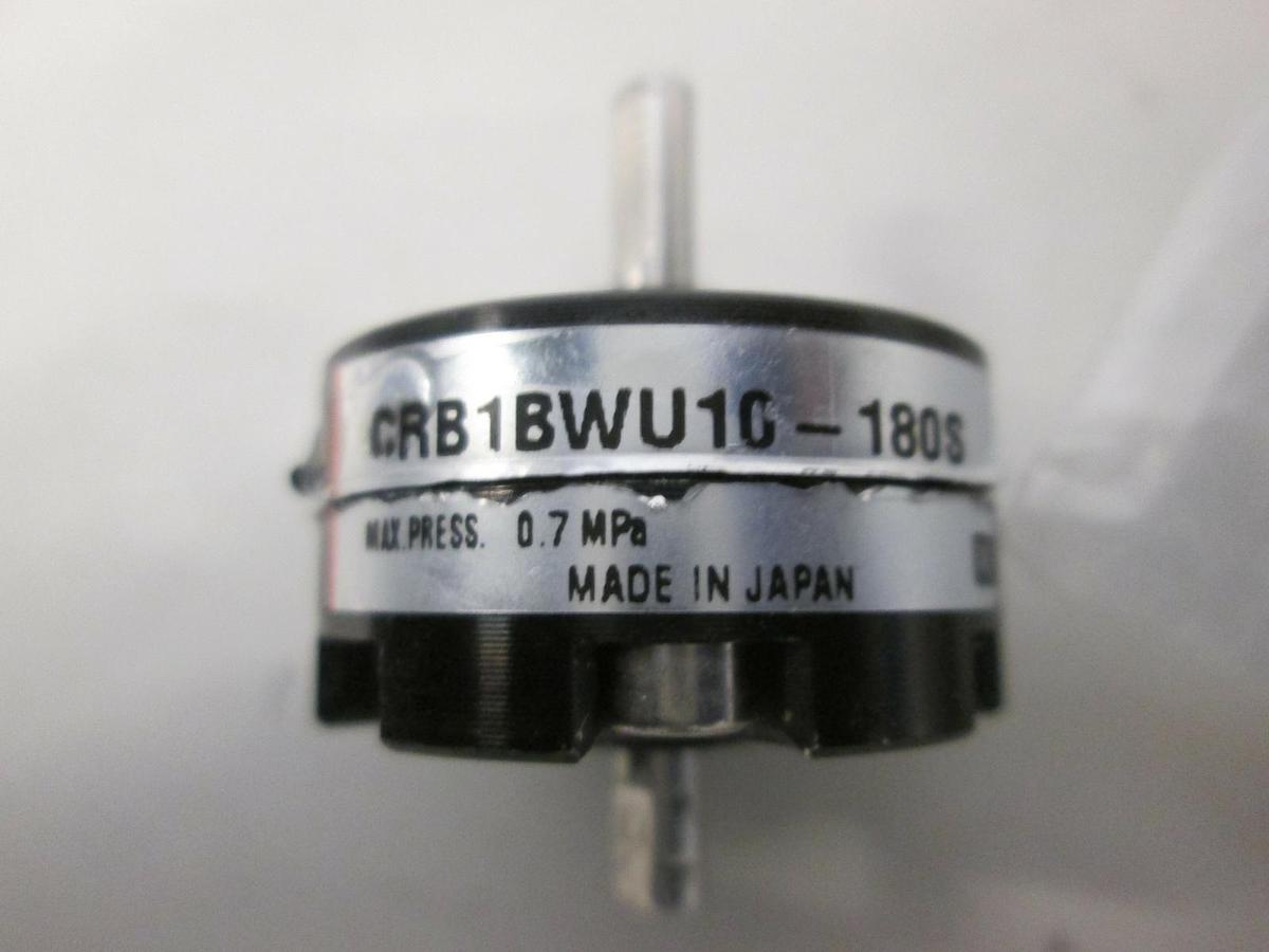 Used SMC, CRB1BWU10-180S, Miniature Rotary Actuator, Used