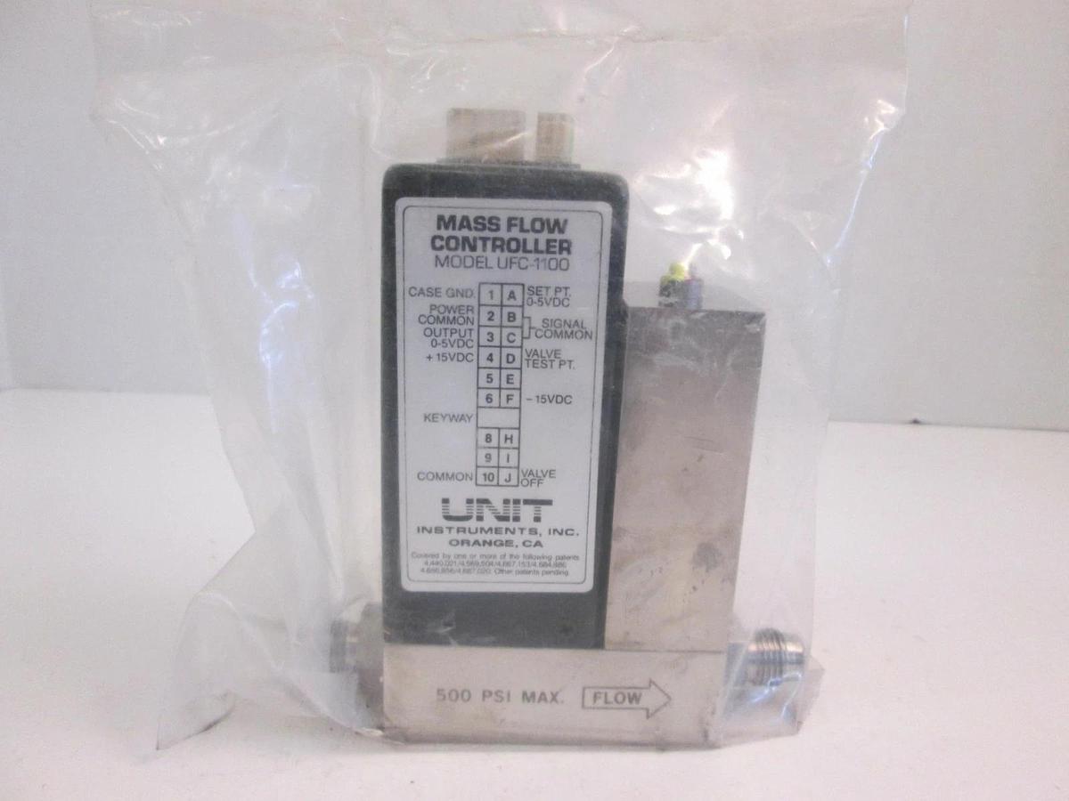 Used Unit UFC-1100 Mass Flow Controller, SIH4, 3 SLPM, Used