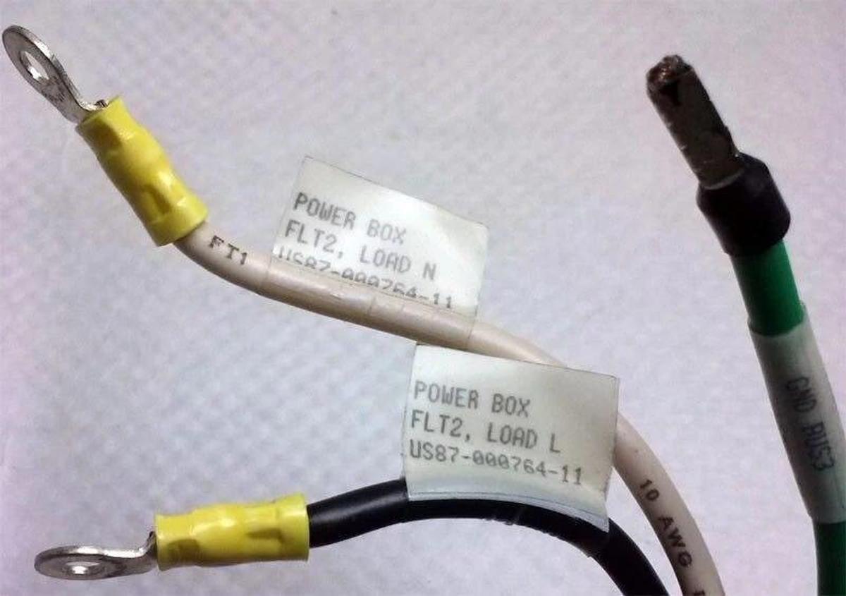Used TEL Tokyo Electron US87-000764-11 Power Box Cable Harness, Used