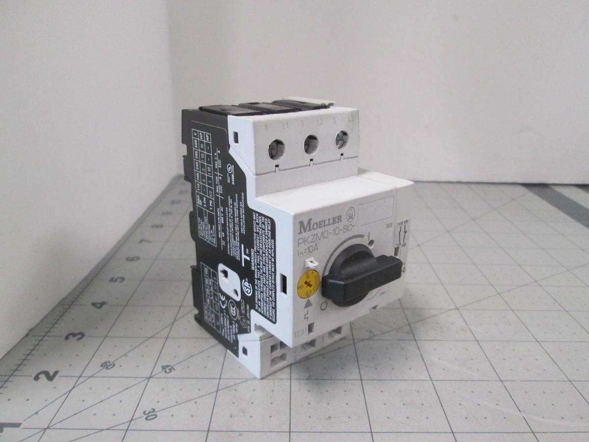 Used Moeller, PKZM0-10-SC, Motor Starter, New