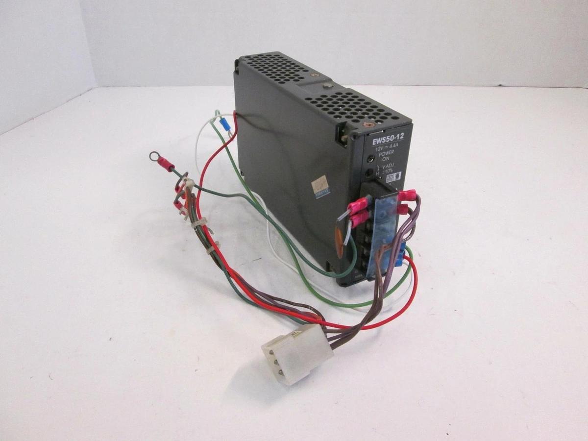 Used Nemic Lambda EWS50-12 Adjustable Power Supply, 12V, 4.4A, Used