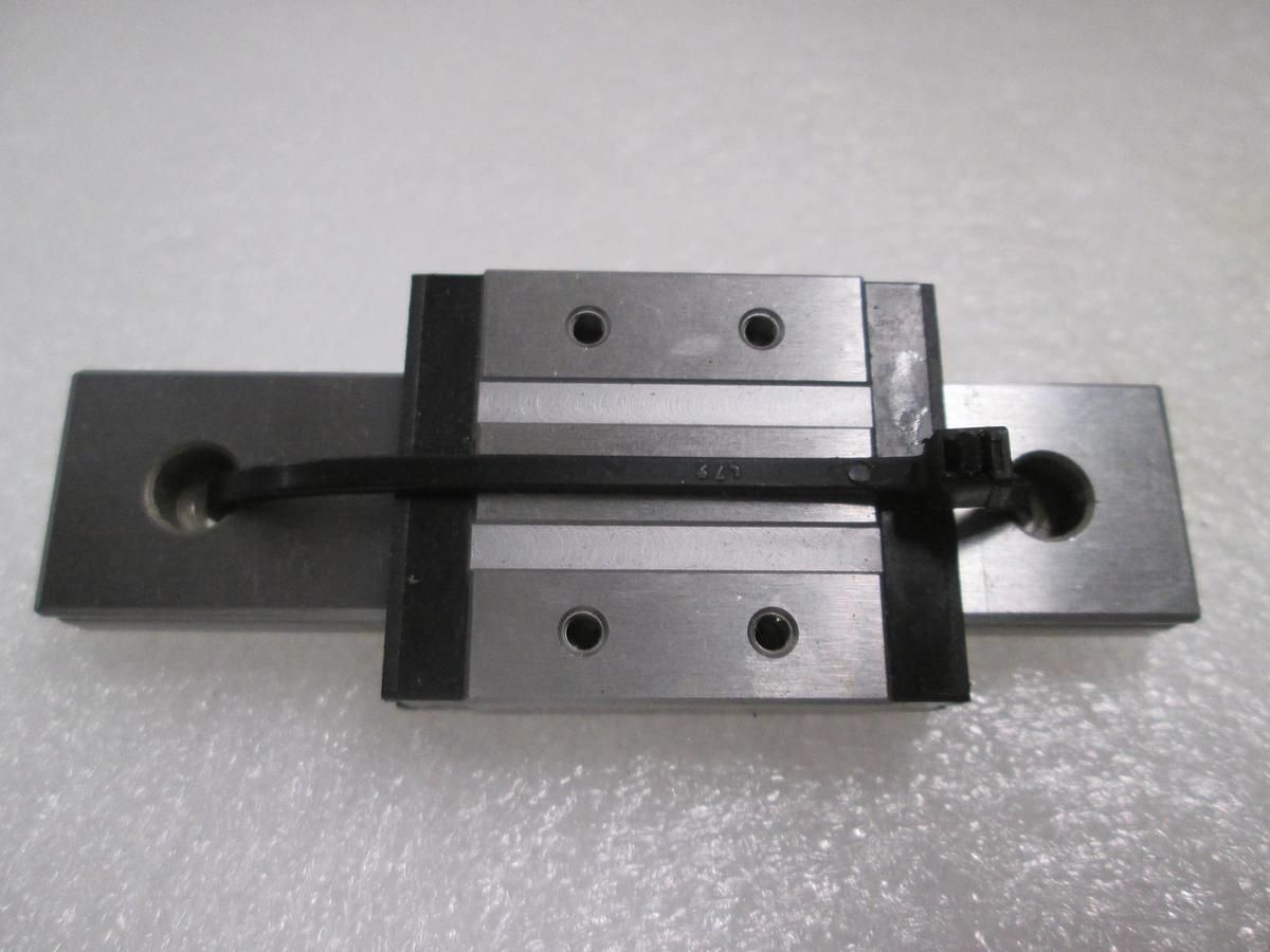 Misumi, SSEBW 12, Linear Bearing Guide Block w/ Guide Rail, New
