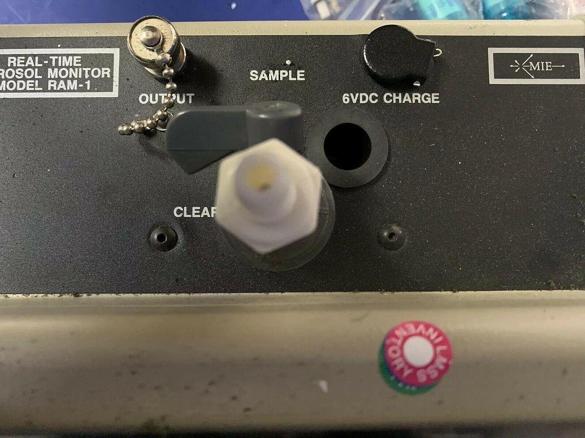 Used MIE RAM-1 Real-Time Aerosol Monitor with Case, Used