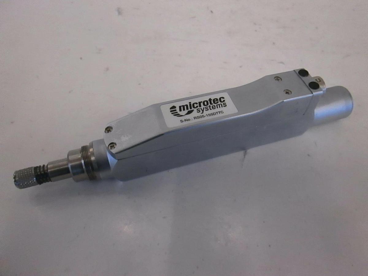 Used Microtec Systems, RS05-155D7 Microdrive RS Transducerized Screw Tightening, Used