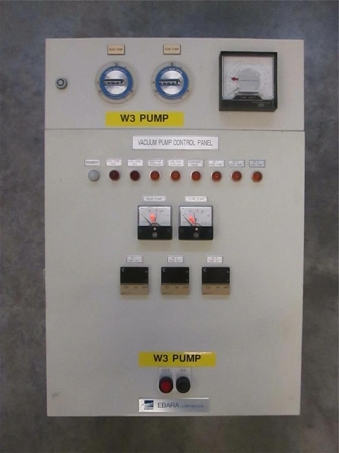 Used Ebara 80x25 Pump Electrical Control Box, VRR23.7LX, Used