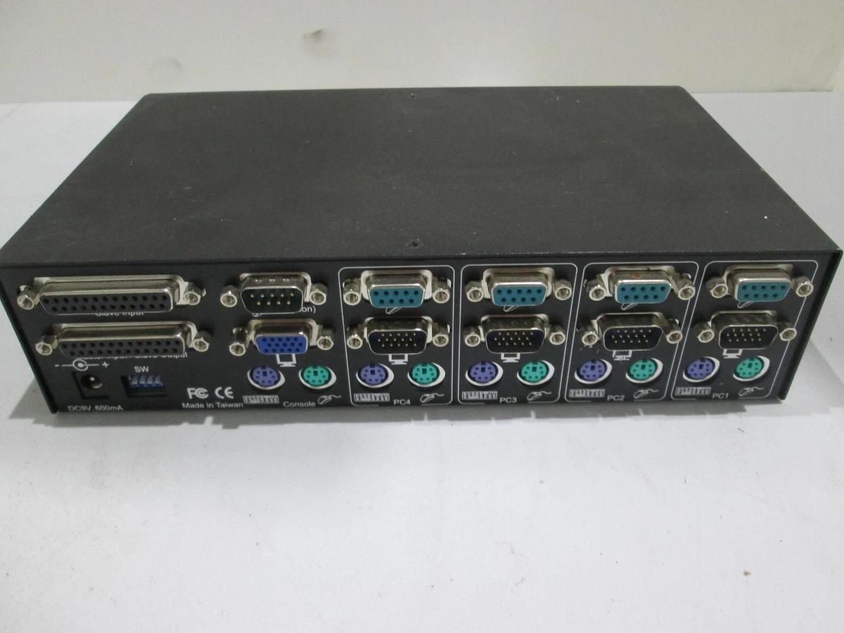 Used Belkin, F1D104, Omni View, SE 4-Port, Used