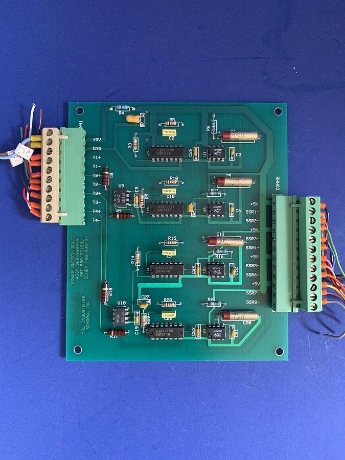 Used MRL Industries 920-930998 Power Switch Board PCB, Used