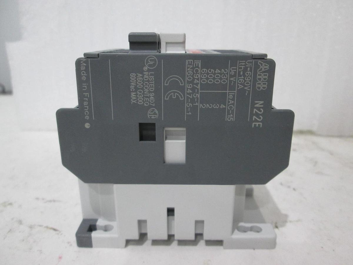 ABB, N22E, Contactor Relay, 690V, 16A, New