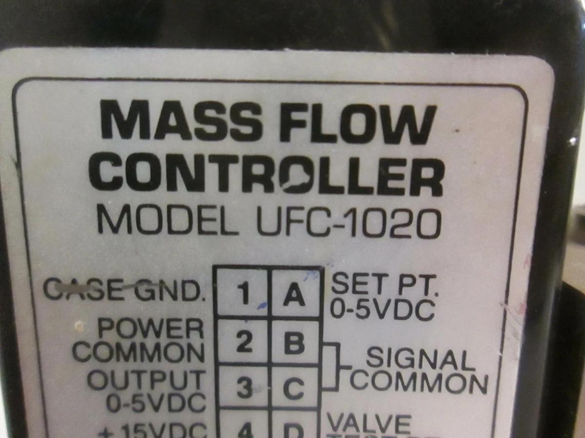 Used Unit UFC-1020 Mass Flow Controller MFC, CHF3, 50 SCCM